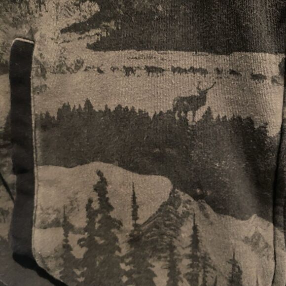 Akoo Brand Jacket Vest Men XXL Green Camo Full Zip White Mtn Summit 1980 #21 - Picture 6 of 16